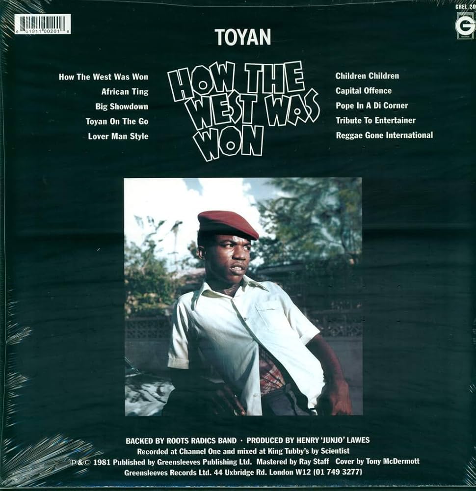 英LP Toyan How The West Was Won GREL20 Greensleeves UK /00268 TOYAN - How the West Was Won - Amazon.com Music